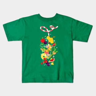 Fruits Vegetables Transparent Glass Kids T-Shirt